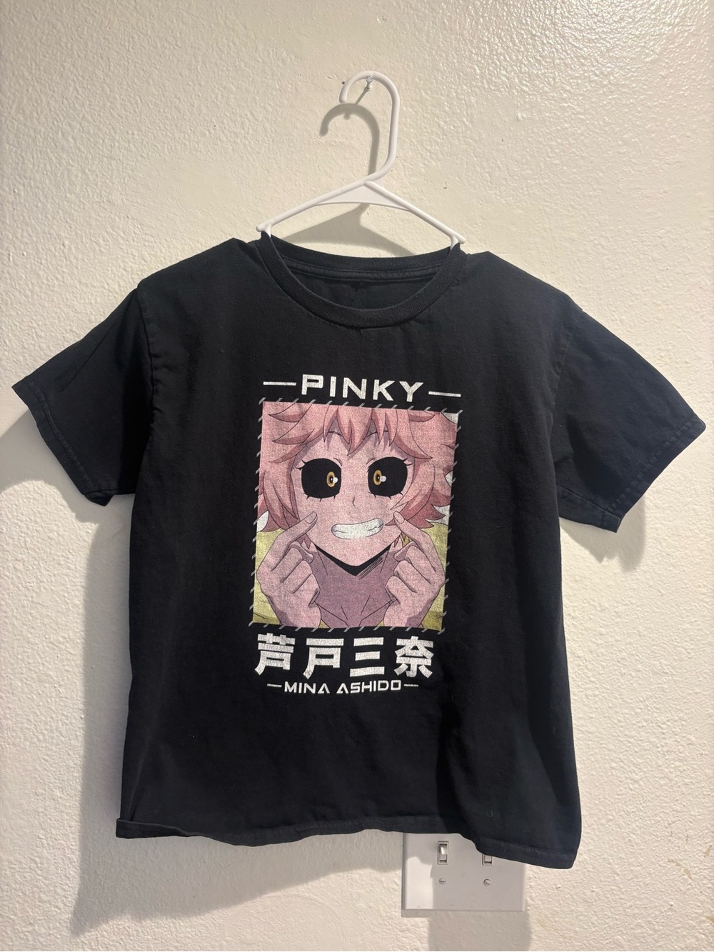 Pinky Mina Ashido Black Graphic Women’s  T-Shirt